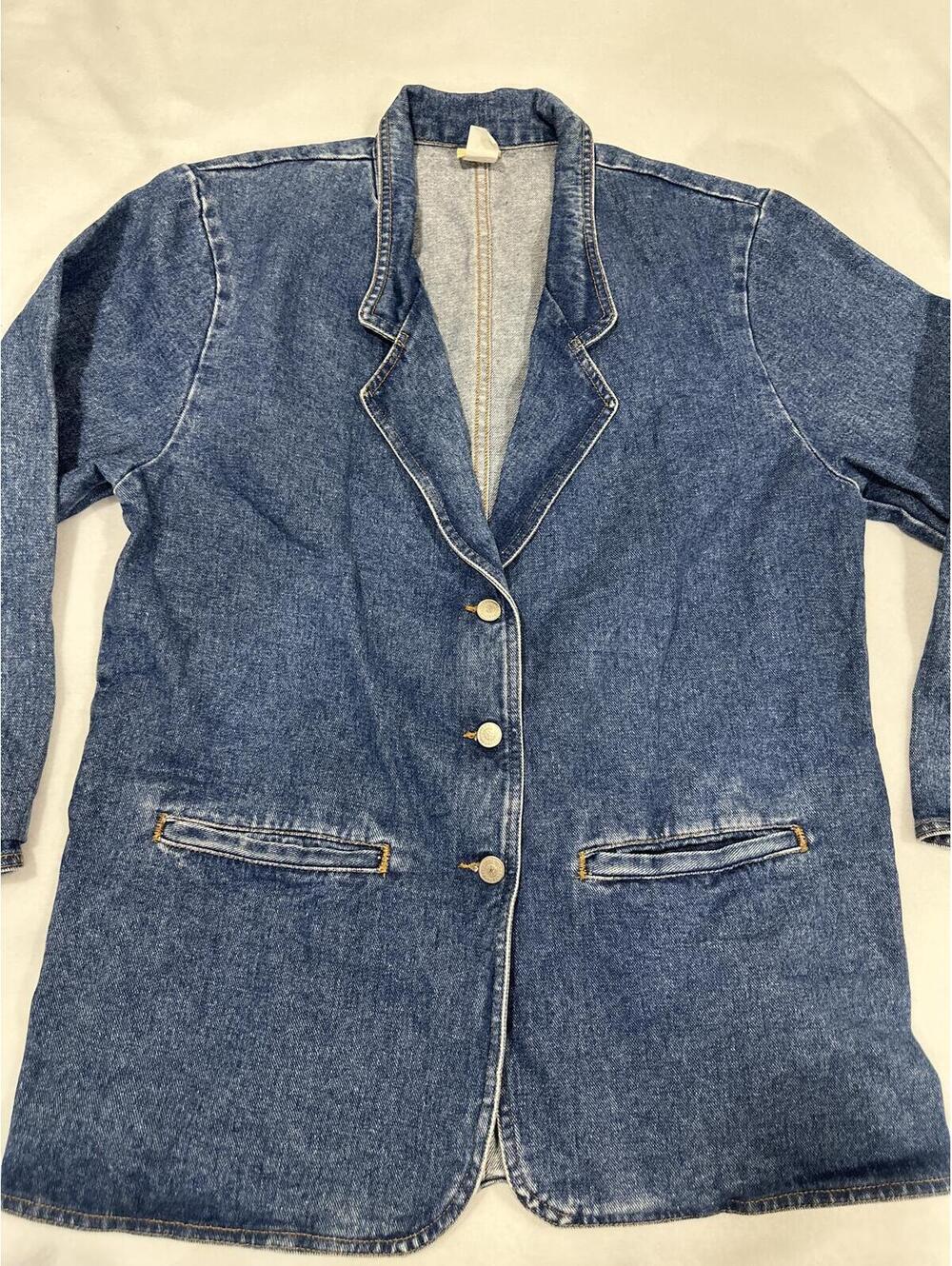 Vivaldi Jeanswear Women's Blue Denim Blazer Jacket